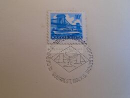 D173282  Hungary Special Postmark  Sonderstempel -Magyar Gyógyszerterápiás Konferencia  Budapest 1964 - Marcophilie