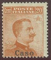 ITALIA COLONIE EGEO CASO SASS. 9 NUOVO - Egeo (Caso)