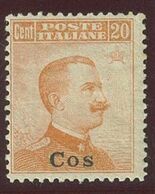 ITALIA COLONIE EGEO COO SASS. 9 NUOVO - Egée (Coo)