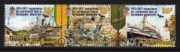 Nouvelle-Calédonie 2015 - Cent 1ere Guerre Mondiale, Les Calédoniens Dans La Grande Guerre - 3val Neufs // Mnh - Unused Stamps