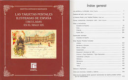 LAS TARJETAS POSTALES ILUSTRADAS DE ESPAÑA . CIRCULADAS EN EL SIGLO XIX  . NUEVO - Altri & Non Classificati