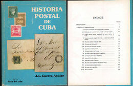 HISTORIA POSTAL DE CUBA  AUTOR J. L. GUERRA AGUIAR EDICION 1983 CON CUBIERTA - Altri & Non Classificati