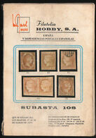 CATALOGO SUBASTA 108 FILATELIA HOBBY SA AÑO 1979 - Otros & Sin Clasificación