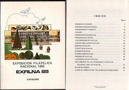 CATALOGO EXFILNA 85 EXPOSICION FILATELIA NACIONAL DEL 18 A 27 DE OCTUBRE DE 1985 - Other & Unclassified