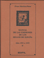 EMISIONES DE SELLOS DE ESPAÑA 1931 1939 LA GUERRA ZONA REPUBLICANA TOMO II - Otros & Sin Clasificación