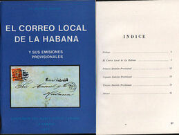 EL CORREO LOCAL DE LA HABANA CUBA EMISIONES PROVISIONALES JL GUERRA AGUIAR 1977 - Andere & Zonder Classificatie