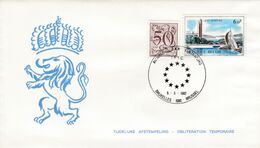 Enveloppe FDC Oblitération Temporaire 1958 2012 - 1981-1990