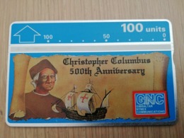 GIBRALTAR  LANDYS & GYR  100 UNITS MINT  CRISTOPH COLUMBUS    **2995** - Gibraltar