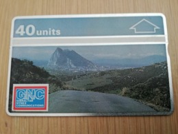 GIBRALTAR  LANDYS & GYR  40  UNITS MINT  CONTROL 101K    **3001** - Gibilterra