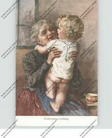 Kinder - Grossmutters Liebling, Künstler-Karte, Ca. 1905 - Dessins D'enfants