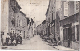 Dépt 63 - L'Auvergne - LEZOUX - Rue Notre-Dame - Animée, Militaires - Lezoux