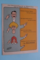 CHAMPOING De La MILANAISE Lotion Idéale Des Familles ( Publi ) Lith. M. ARTS / Félix MOULARD - N° 4 ( Voir Photo ) ! - Advertising