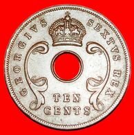 · GREAT BRITAIN (1949-1952): EAST AFRICA ★ 10 CENTS 1951! George VI (1937-1952) LOW START★ NO RESERVE! - Colonie Britannique