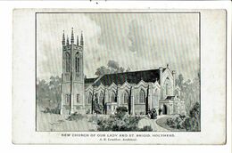 CPA-Carte Postale Royaume Uni-Holyhead-New Church Of Our Lady And St Brigid  VM20536 - Anglesey