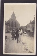 CPA Mariage Couple Carte Photo Non Circulé - Couples