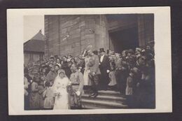 CPA Mariage Couple Carte Photo Non Circulé - Coppie