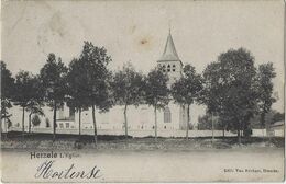 Herzele   -   L'Eglise.   1904   Burst   Naar   Courtrai - Herzele