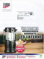 BRD / Bund Langenfeld Dialogpost DV 07 0,72 Euro 2020 EUROtops LED-Laterne - Storia Postale