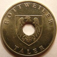 Germ 3777 B - Rottweil - 26.8mm B - Parking Token - Parkmünze - Parkeerpenning - Firma's