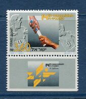 Israël - YT N° 1215 - Neuf Sans Charnière - 1993 - Nuevos (con Tab)