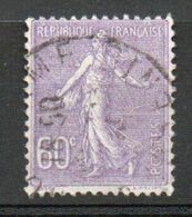 Yvert N° 200 - Semeuse Lignée 60c Violet - 1903-60 Sower - Ligned