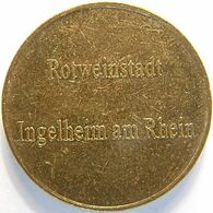 Germ 3431 A - Ingelheim Am Rhein  - 22mm B - Parking Token Parkmünze Parkeerpenning - Firma's