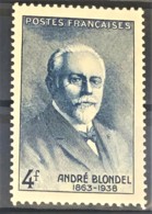 FRANCE 1942 - MNH - YT 551 - Blondel - Ungebraucht