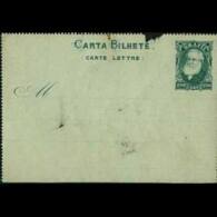 BRAZIL 1883 - Pre-stamped Card-King 200r - Covers & Documents