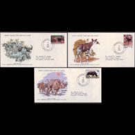 CONGO PR. 1978 - FDC - 453-5 Endang.Animals - FDC