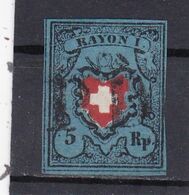Schweiz, Nr. 7II, Gest (T 18463) - 1843-1852 Federal & Cantonal Stamps