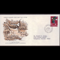 LIECHTENSTEIN 1976 - FDC-586 WWF-Lapwing - Briefe U. Dokumente