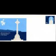 NEW ZEALAND 1989 - Pre-stamped Cover-Church 40c - Covers & Documents
