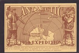 CPSM Polaire Polar Pole Expédition Circulé Antartic Australie Melbourne Cachet Voir Scan Du Dos - Sonstige & Ohne Zuordnung