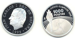 ESTUCHE FNMT MONEDA 1000 PESETAS PLATA JUEGOS OLIMPICOS ATLANTA 1996     TC10614 - Sonstige & Ohne Zuordnung