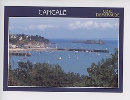 Cancale Côte D'Emeraude, Le Port De La Houle Et Le Rocher De Cancale (cp Vierge N°2026 Couleurs De Bretagne Jack) - Cancale