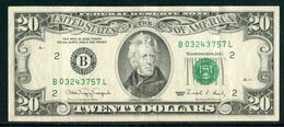 Billet De La Banque Des ETATS-UNIS - 20$ - SERIES 1990 - Other & Unclassified