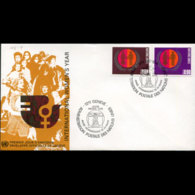 UN-GENEVA 1975 - FDC - 48-9 Int.Women Year - Cartas & Documentos
