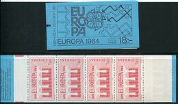 SWEDEN 1984 Europa Booklet MNH / **.  Michel 1270 MH - 1981-..