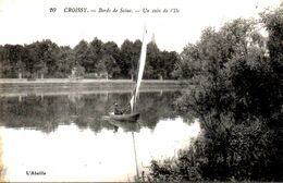 CPA CROISSY 78 Bords De Seine, Un Coin De L'Ile - Croissy-sur-Seine