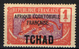 CIAD - 1924 - TIGRE CON SOVRASTAMPA - MNH - Ongebruikt