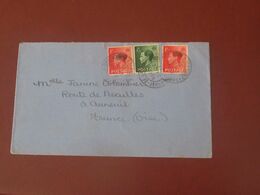 Grande Bretagne - Lettre  Du 21 Octobre  1937 -  - Timbre Avec Chiffre 945 - Cartas & Documentos