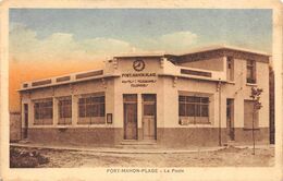 FORT-MAHON-PLAGE (80-Somme-Abbeville-Rue )  La Poste Edition Lescure  - VOIR 2 SCANS - - Fort Mahon