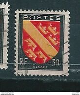 N° 756 Armoiries De Provinces Alsace   1946   Timbre  France Oblitéré  RF - Used Stamps