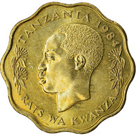 Monnaie, Tanzania, 10 Senti, 1984, TTB, Nickel-brass, KM:11 - Tansania