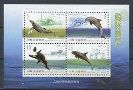 273 - FORMOSE (CHINE) 2002 - Yvert BF 94 - Mammifere Marin Cetace - Neuf ** (MNH) Sans Trace De Charniere - Unused Stamps