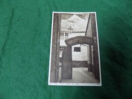 VINTAGE UK CORNWALL: ST IVES Hicks Court Old Arch Sepia 1949 Salmon - St.Ives