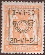 COB  Typo  604 - Typo Precancels 1936-51 (Small Seal Of The State)