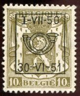 COB  Typo  605 - Typo Precancels 1936-51 (Small Seal Of The State)