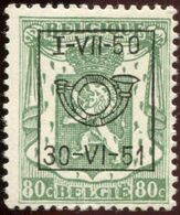 COB  Typo  608 (*) - Typo Precancels 1936-51 (Small Seal Of The State)