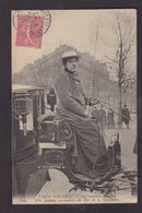 CPA Paris 75 Femmes Cocher Madame Lutgen Ex Comtesse écrite - Nahverkehr, Oberirdisch